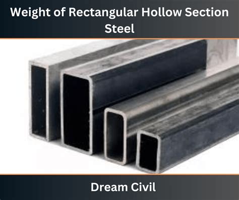 Weight of Rectangular Hollow Section Steel : Size, Uses, Advantages ...