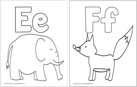 Free Printable Alphabet Coloring Pages - Easy Peasy and Fun