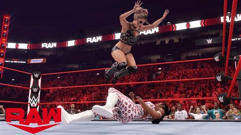 WWE 2K22 RAW ALEXA BLISS VS BIANCA BELAIR - YouTube