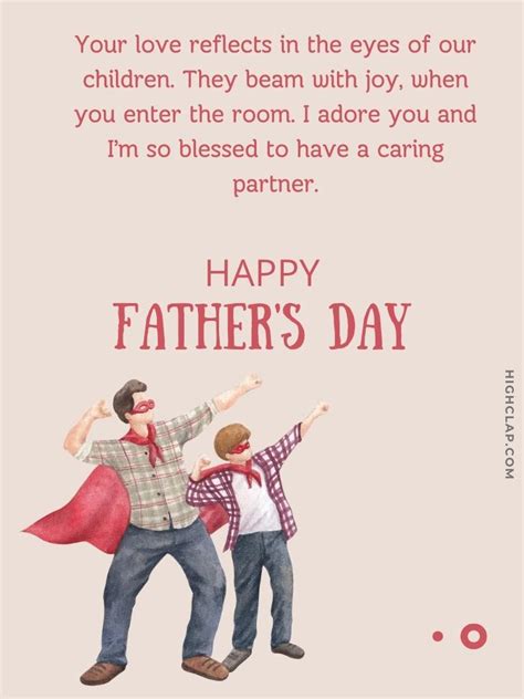 40+ Father's Day Quotes And Messages From Wife To Husband