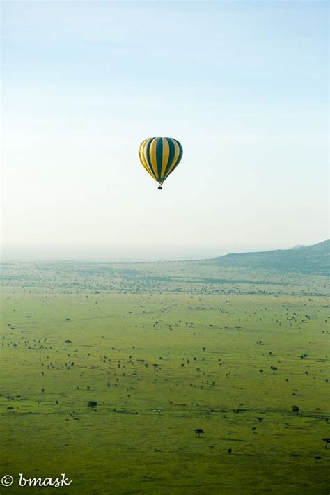 Hot air balloon ride over the Serengeti National Park. | Balloon rides, Hot air balloon rides ...