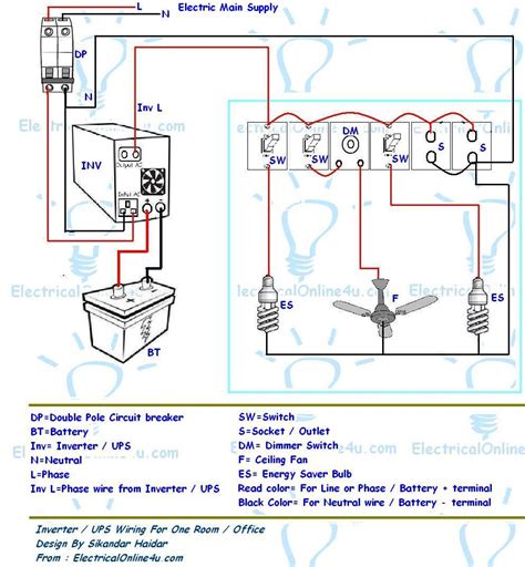 Home Inverter Connection Diagram Pdf | Home Wiring Diagram