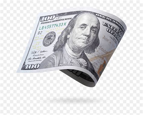 United States One Hundred Dollar Bill United States - Benjamin Franklin Dollar Bill Transparent ...