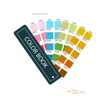 Color Guide Chart Spot Book Printing Vector, Spot, Book, Printing PNG and Vector with ...