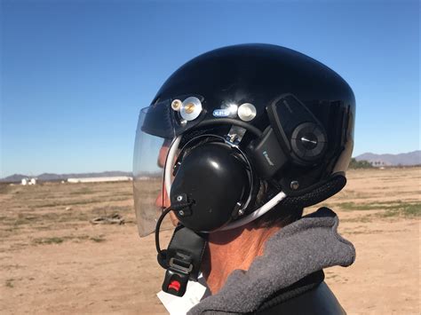 Bluetooth Powered Paragliding Helmet - YPHH-2000F - Paramotor Central, LLC