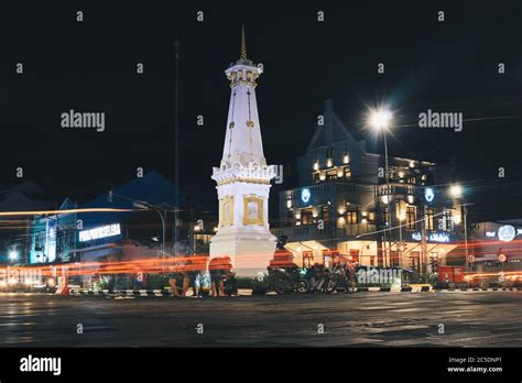 Yogyakarta, Indonesia - November, 2019: Tugu Jogja or Yogyakarta Monument, Indonesia. Taken in ...