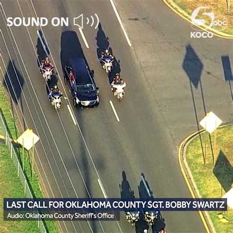 Oklahoma County Sheriff's Office released last call for Sgt. Bobby Swartz