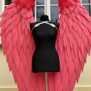 Large Red Angel Wings Costume Cosplay for a Photo Shoot - Etsy