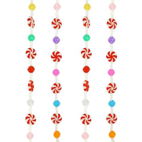 9 Ft. Multi Candy Plastic Garland