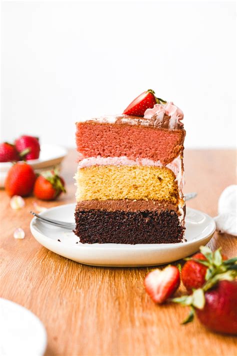 Neapolitan Cake - bethcakes