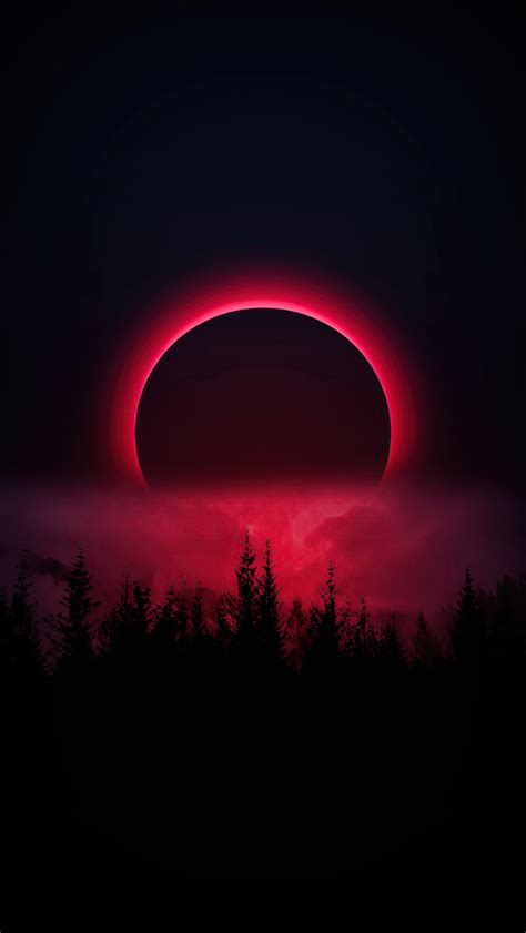 640x1136 Red Moon iPhone 5,5c,5S,SE ,Ipod Touch ,HD 4k Wallpapers,Images,Backgrounds,Photos and ...