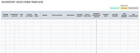 Download Free Inventory Form Templates | Smartsheet