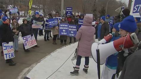 Newton teachers remain on strike amid weekend negotiations – NBC Boston