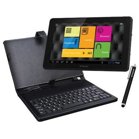 Polaroid PMI-D906 9" Polaroid 4GB Tablet With Keyboard Case, Android 4. ...