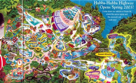 Theme Park Brochures Water Country USA - Theme Park Brochures