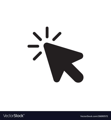 Mouse click Royalty Free Vector Image - VectorStock