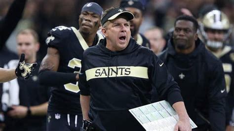 New Orleans Saints coach takes dig at Roger Goodell with clown T-shirt| Latest News Videos | Fox ...