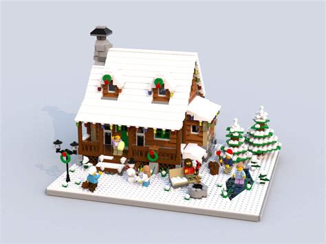 Family Winter MOC | LEGO Amino