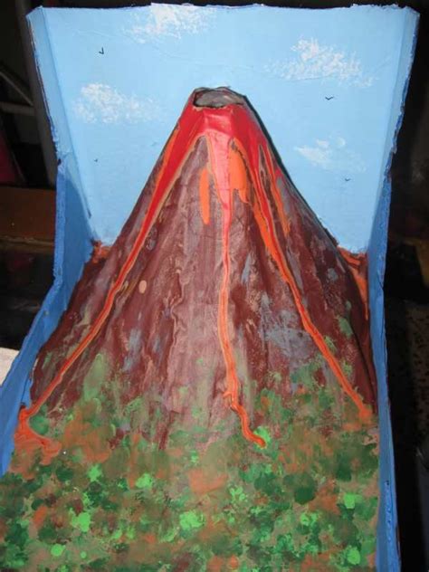 A Volcano by Andy S. | Volcano science projects, Diy volcano projects ...