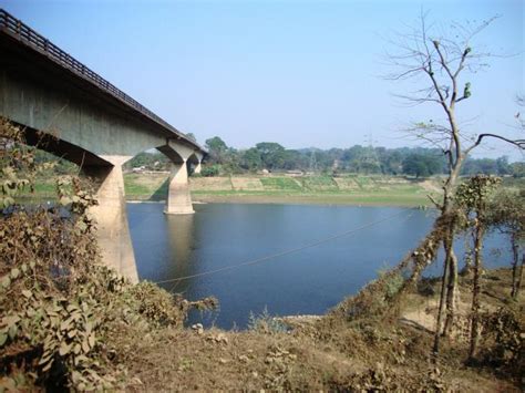 Barak River Roadway Bridge at Badarpur