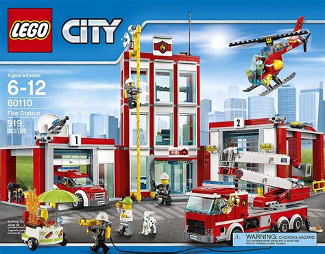 Lego 60110 City Fire Station Construction Toy - ToyWalls