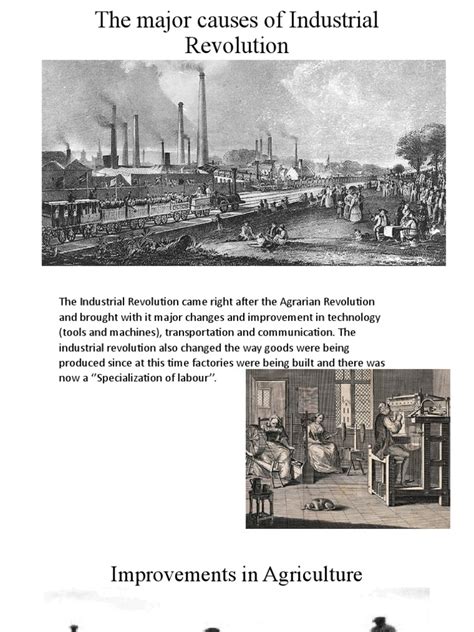 Industrial Revolution Causes | PDF