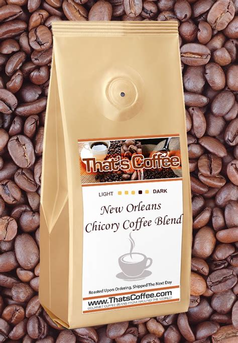 New Orleans Chicory Coffee Blend – 1 or 5 lb Colombian Dark French Roast Blend