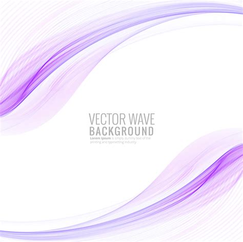 Abstract purple wave design 246269 Vector Art at Vecteezy