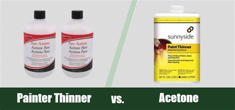 Paint Thinner vs. Acetone (2024 Comparison): What's the Difference ...