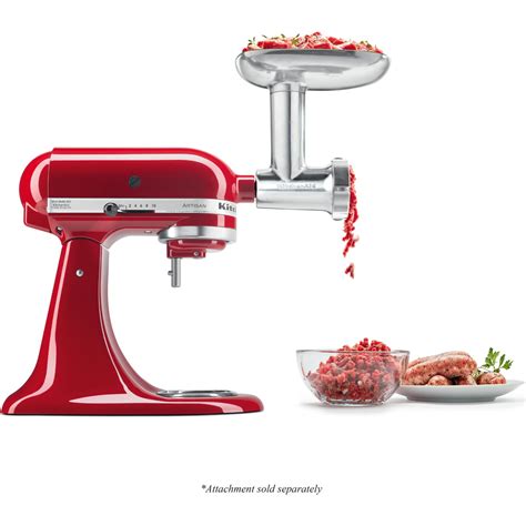 MEAT GRINDER AND SAUSAGE STUFFER 5KSMMGA | Official KitchenAid Site