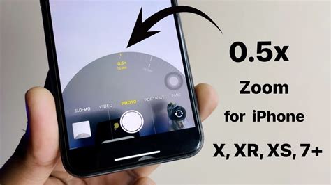 Get 0.5x zoom in iPhone X and other models 😎😎 || Wide angle camera in ...