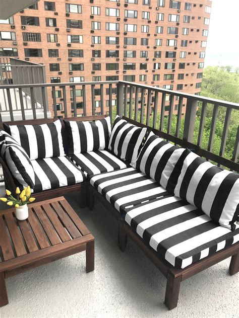 Refresh Your Outdoor IKEA Furniture With Custom Cushion Covers For Less - The DailyMoss