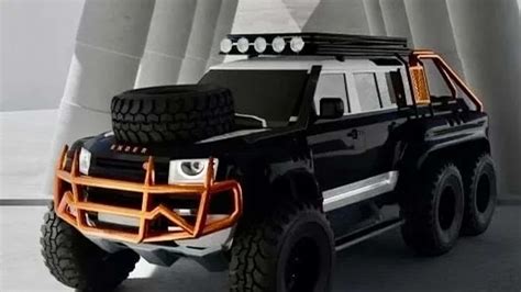 World's First New Land Rover Defender 6x6 Model For Sale