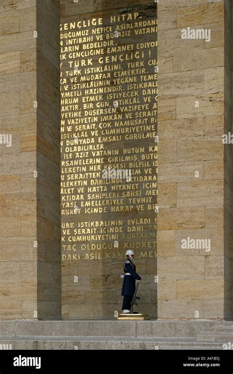 Kemal Ataturk Mausoleum Ankara Turkey Stock Photo - Alamy