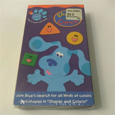 Blues Clues - Shapes and Colors (VHS, 2003) NEW SEALED 97368754737 | eBay