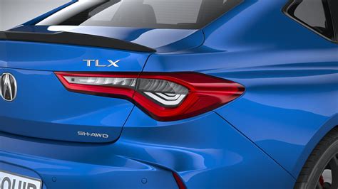 Acura TLX Type S 2021 3D Model $129 - .c4d .3ds .fbx .lwo .ma .obj .max ...
