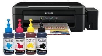 All Pigment Ink for Epson 4 Color InkTank Printer - Splashjet-lnk