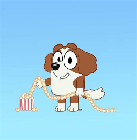 Bluey Bentley Popcorn strings | Family guy, Character, Fictional characters