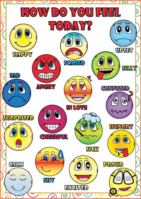 Free Printable Pictures Of Emotions - Free Printable