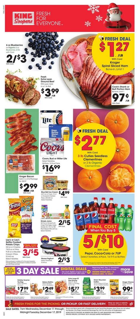 King Soopers Weekly Ad Dec 11 – Dec 17, 2019