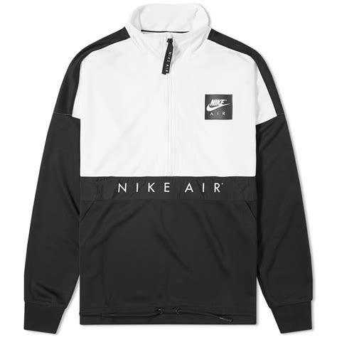 Nike Half Zip Air Jacket White & Black | END.