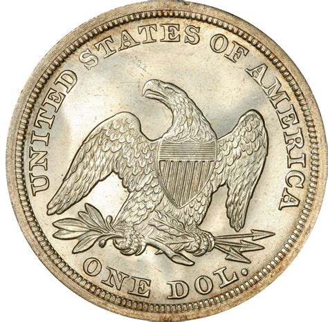 1853 Seated Liberty Silver Dollar Values and Prices - Past Sales ...