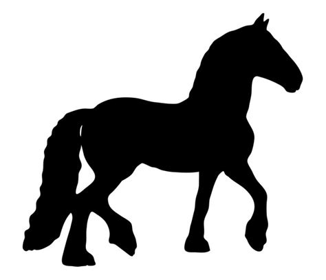 Black Horse Silhouette Free Stock Photo - Public Domain Pictures