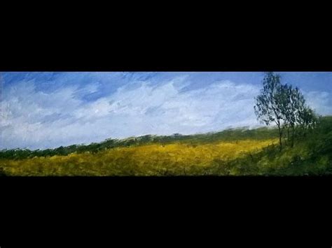 Corn Field Painting at PaintingValley.com | Explore collection of Corn ...