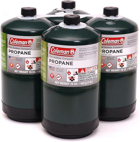 Coleman Lot de 4 cylindres de Carburant Propane.: Amazon.fr: Sports et ...