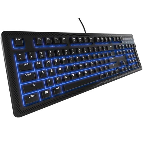 SteelSeries Apex 100 Blue LED Gaming Keyboard - 64435 | Mwave