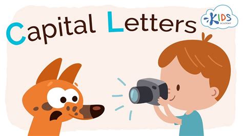 Capital Letters for Kids | Grammar for 1st Grade | Kids Academy - YouTube