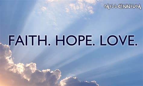 Faith Hope Love Wallpaper - WallpaperSafari