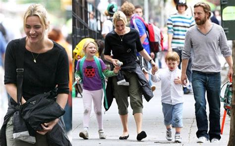 Photos of Kate Winslet and Her Kids Out in NYC | POPSUGAR Celebrity