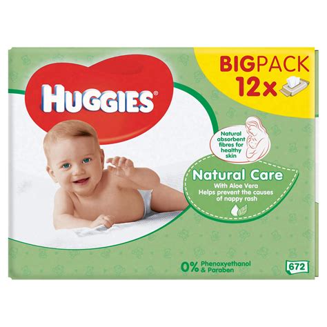 Huggies Natural Care 12 Pack | Baby & Toddler | Iceland Foods